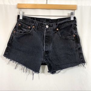 Vintage Levi’s 501 Cutoff High Waisted Denim Short